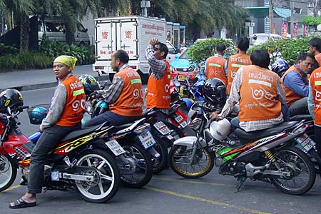 motorcycle taxis thailand