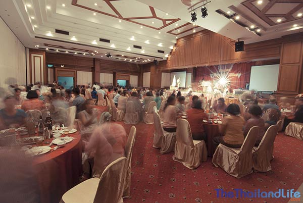 thai wedding reception