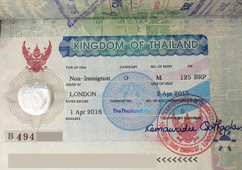 thai visa thailand