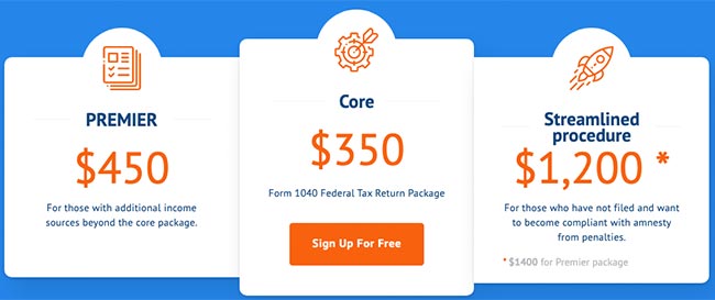 taxes-for-expats-pricing