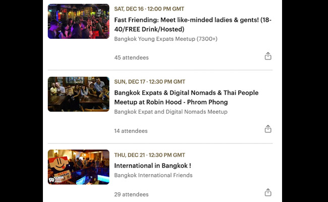 meetup.com thailand expats events